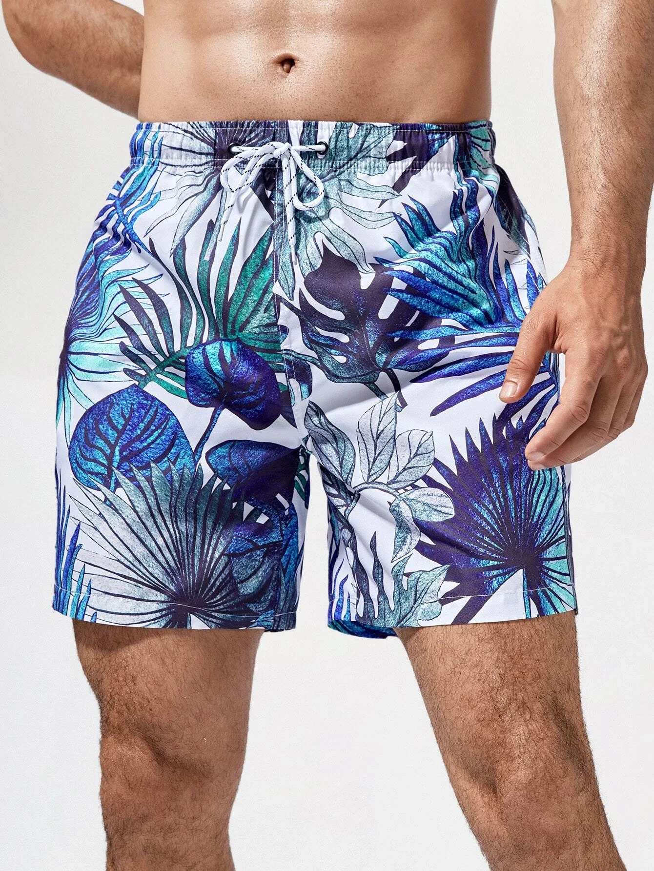 

Summer New Three-Point Pants Running Fitness Mesh Thin Quick-Drying Breathable Foot Opening Sports Shorts Men