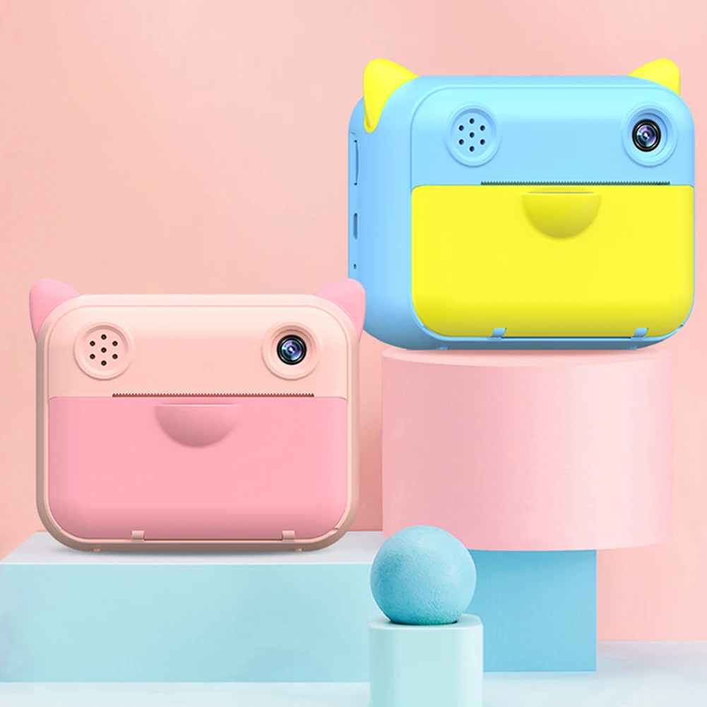 

Rechargeable Electronic Instant Camera with HD Screen Video Learning Toy Gift for Children Christmas Birthday