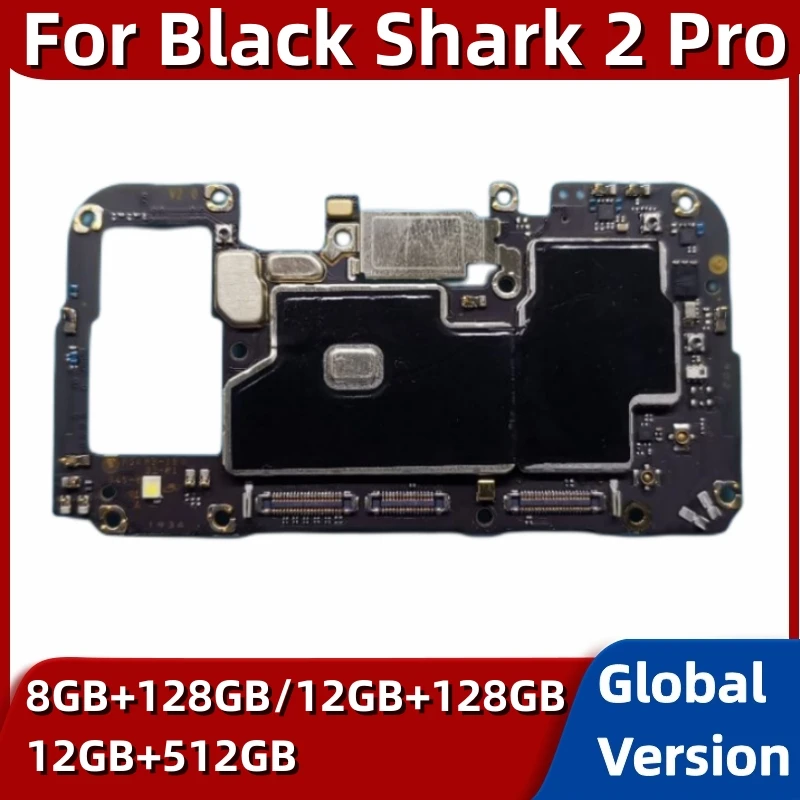 

128GB 512GB 5G Mainboard For Xiaomi Black Shark 2 Pro Motherboard MB Unlocked Main Circuits Board WithSnapdragon 888 Chips