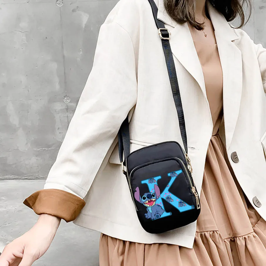 Женская сумка-Кроссбоди на молнии с надписью английском