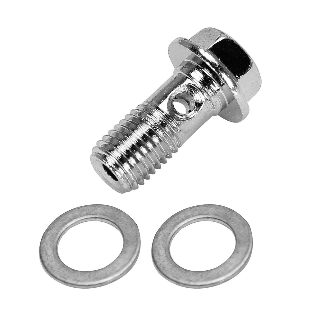 

2Pcs Bolts 10mm Diameter 1.25 Pitch Calipers Car Accessories Master Cylinder With A Pair Of Washers High Quality