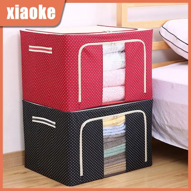 

Classic Fabric Storage Box Wholesale Foldable Clothes Storage Box 40×30×20cm Durable Storage Large Box Waterproof Container