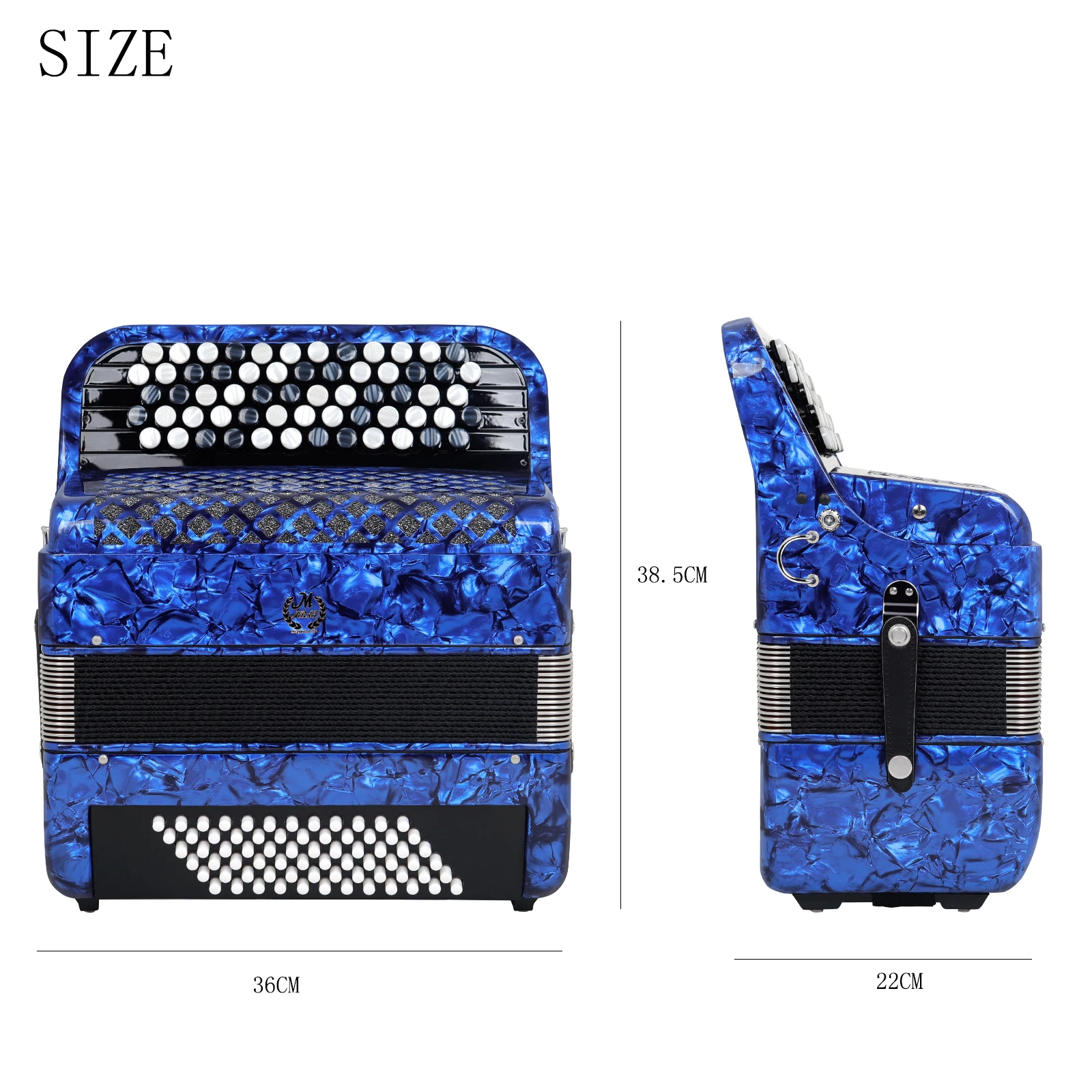 M MBAT Bayang гармошка 62 клавиши 60/72 бас Высокое качество Профессиональный 22 8 басов