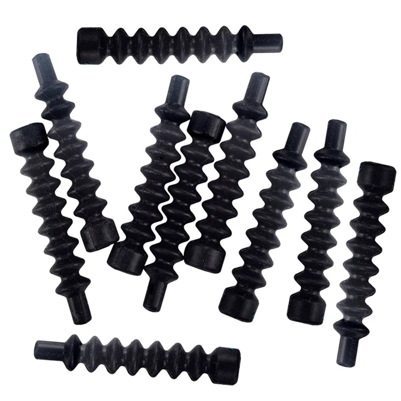 

10 Pcs Bike V Brake Dust-Proof Mountain Bicycle V Brake Cable Hose Rubber Boots Protective Hose Sleeve Cover Replacement