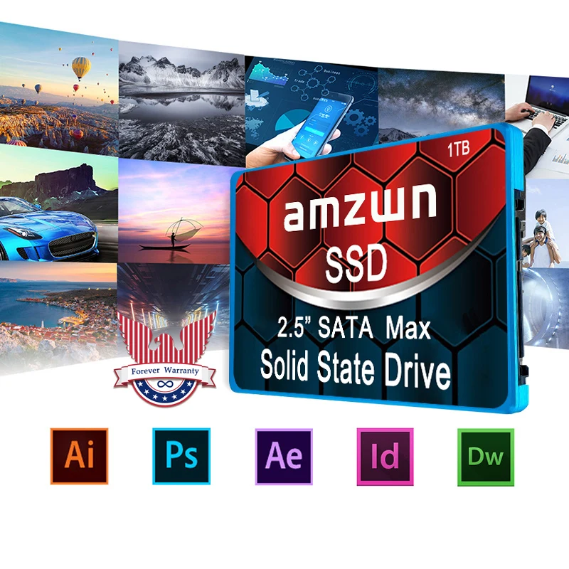 

Твердотельный Накопитель SSD 128 ГБ 256 ГБ 512 ГБ ТБ 2,5 Sata 3