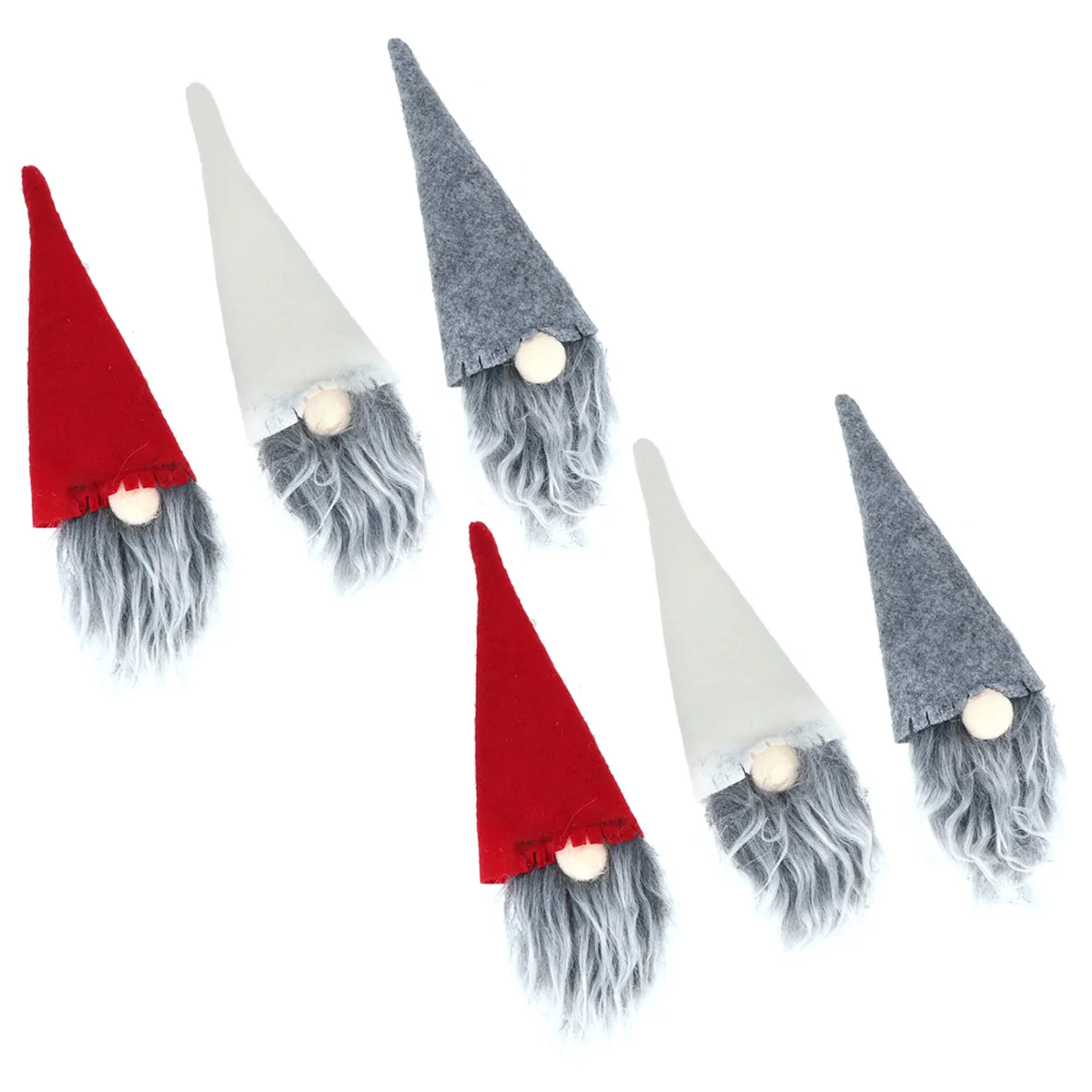 

Bottlegnomes Christmas Hat Cap Cover Tomte Topper Holder Mini Swedish Holiday Party Champagne Ornaments