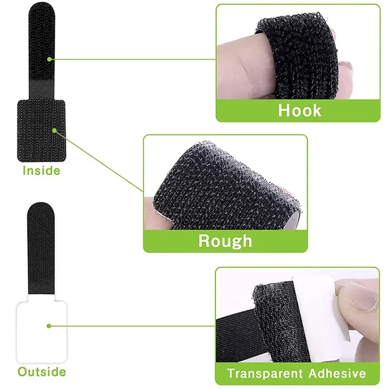 Съемные кабельные стяжки-органайзер инструмент для кухонной техники и кабелей