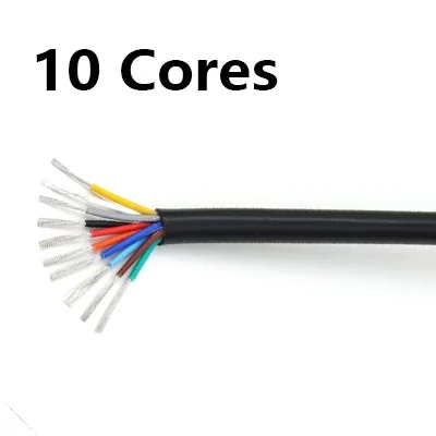 

Многожильный провод UL2464 черный 2-10 м