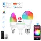 Светодиодная лампа RGB + CW + WW, 18 Вт, для Alexa Google Home
