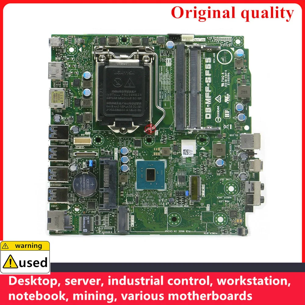 

Used 100% Tested For Dell 7050M Desktop Motherboard CN-055H3G 055H3G 55H3G D8-MFF-SF65 LGA 1151 DDR4