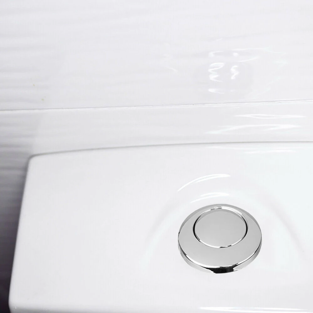 Резервуар для воды с одной кнопкой унитаза круглые клапанные стержни кнопка