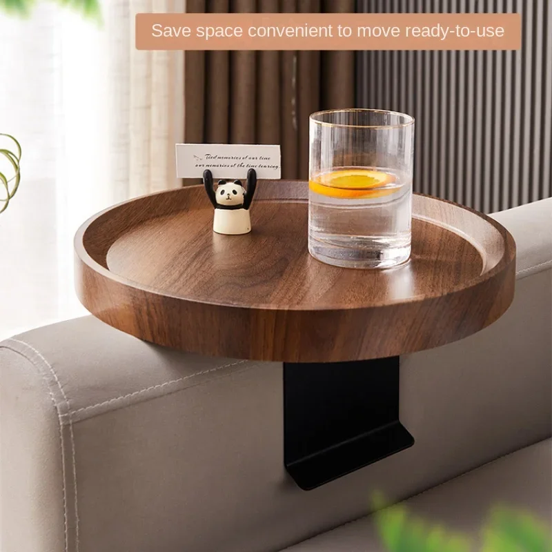 _ Креативный круглый журнальный столик съемный чайный встраиваемый Рабочий стол