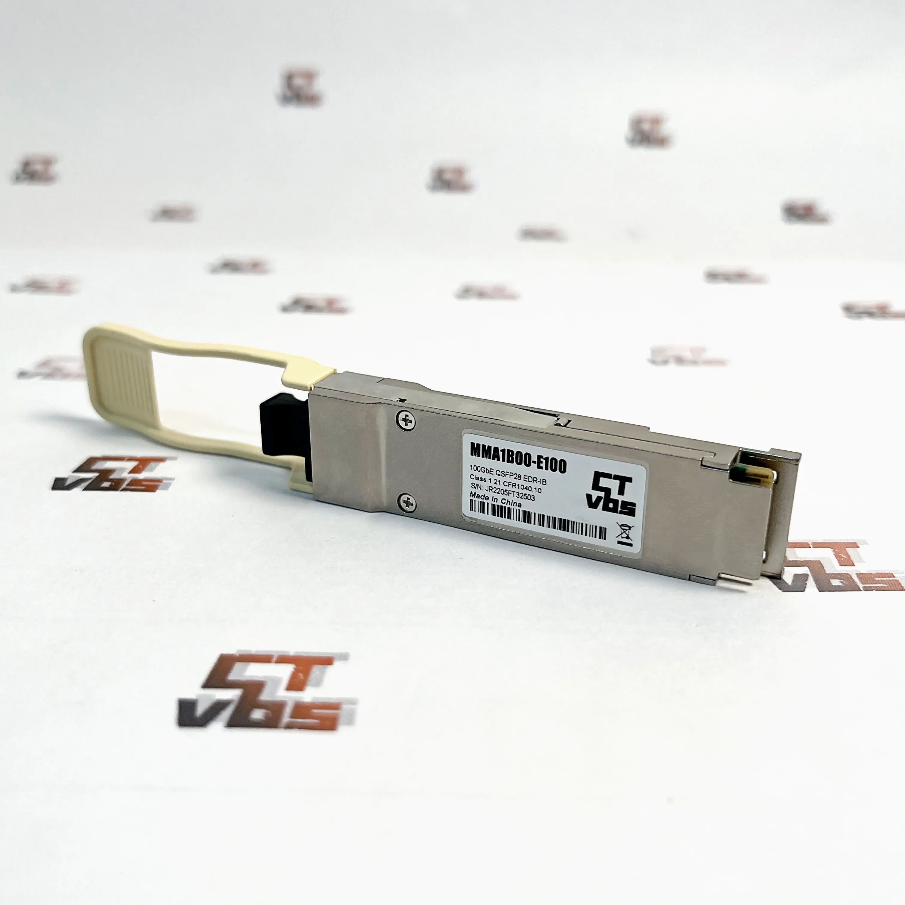 Mellanox MMA1B00-E100 100GbE QSFP28 EDR-IB Compatible MPO Optical Transceiver Module