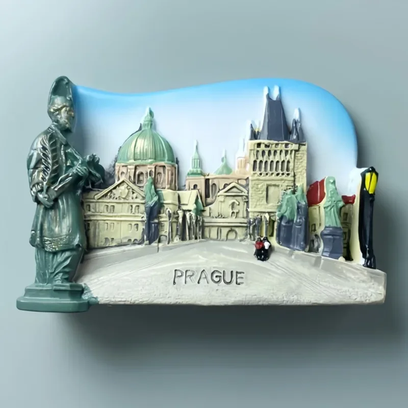 

Czech Prague Fridge Magnets Charles Bridge Travelling Souvenirs Home Decor Wedding Gifts Prague Fridge Magnetic Stickers
