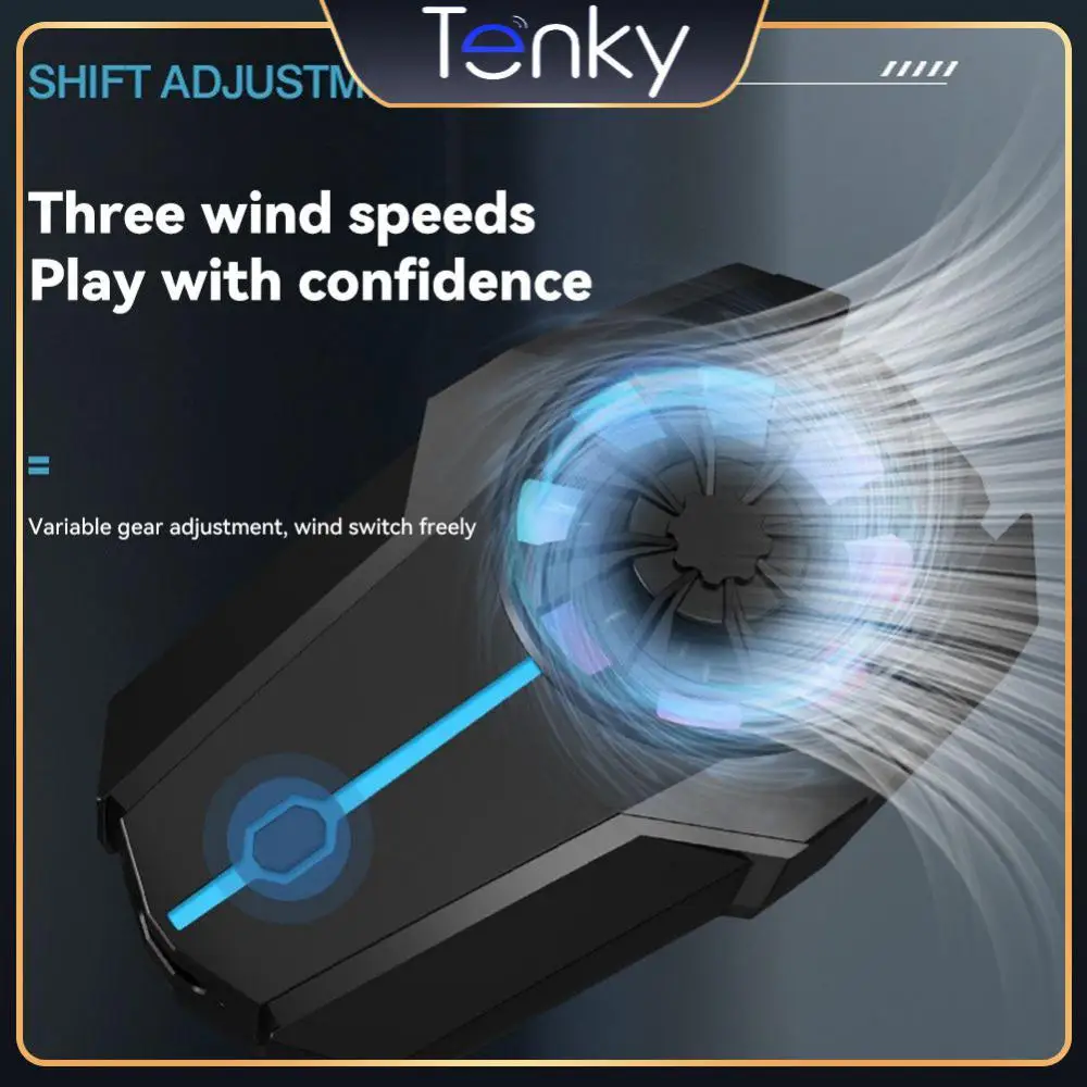 

Universal Phone Cooling Back Clip Black Cellphone Radiator Heat Dissipation Chicken-eating Game Cooler Lightweight Rapid