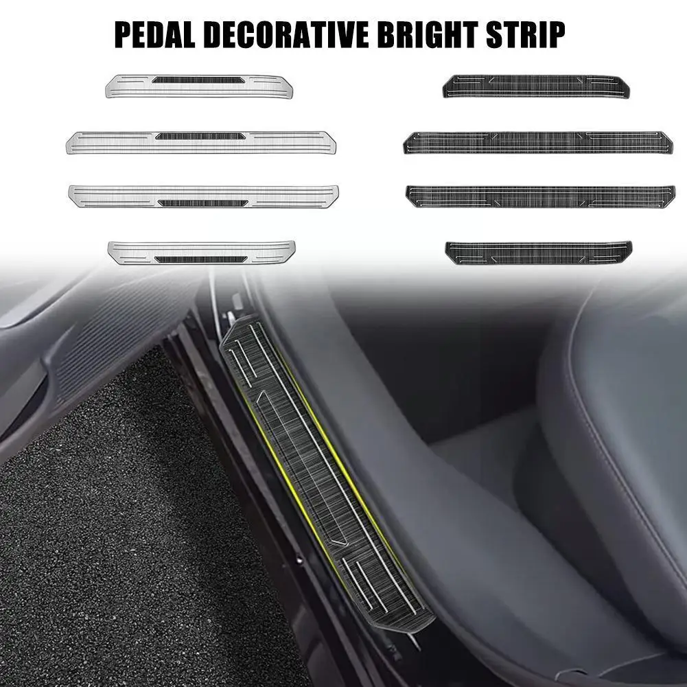 

Stainless Steel Door Sill Plate For Toyota Prius 60 Series 2023 2024 Car Accessories Car Doors Sille Plates Cover Trim S0E4