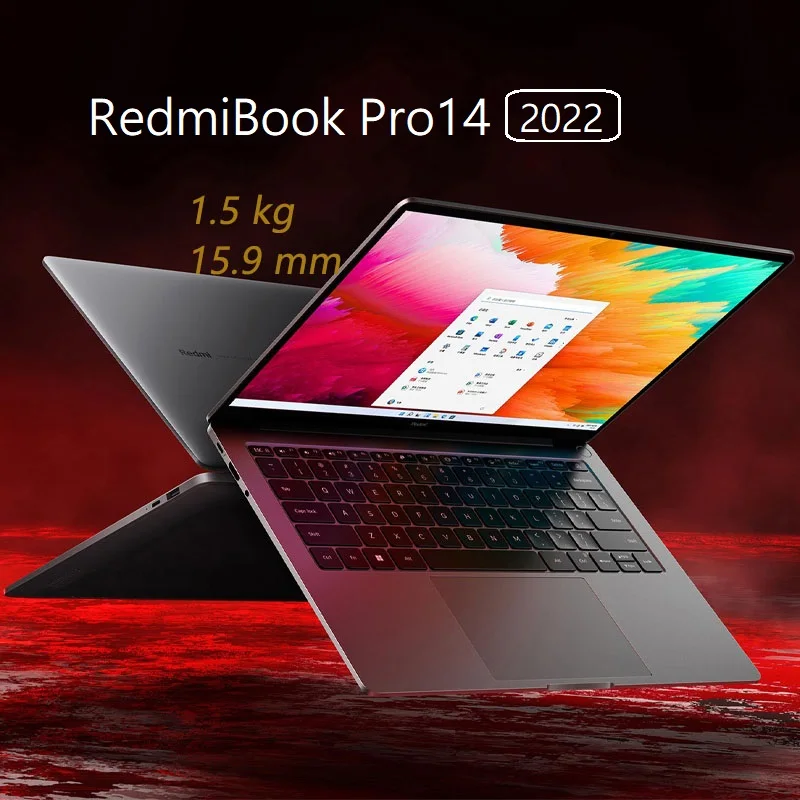 Новинка 2022 года ноутбук RedmiBook Pro14 внешний аккумулятор 16 ГБ 512 NVIDIA 2 Гб GDDR6 12-го
