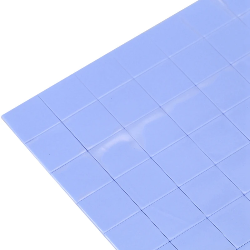 300 шт. 10x10x1 мм силиконовая термопрокладка для теплопроводящей изоляции радиатора