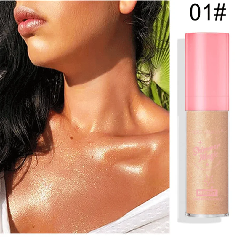 Сказочная пудра хайлайтер мерцающие контуры румяна контур растушевка блеск