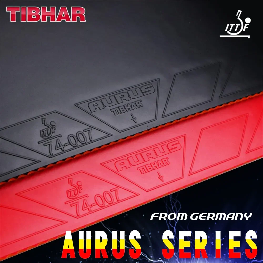 

Original TIBHAR AURUS/SOUND/SOFT Table Tennis Rubber Table Tennis Racquet Sponge German Fast Attack Circular Ball