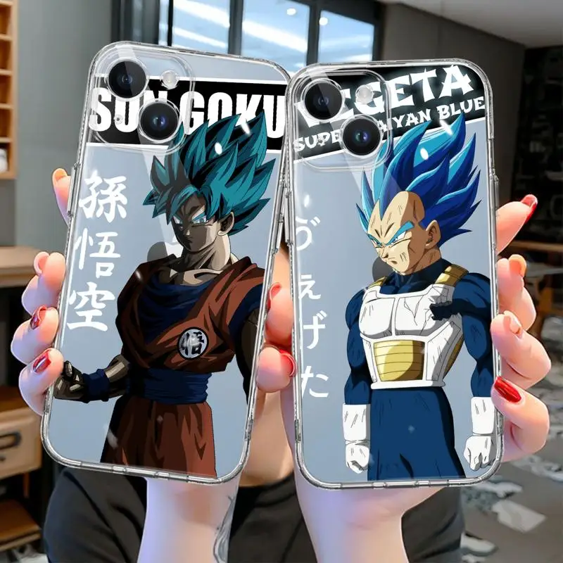 

Модный чехол для iPhone XR 11 13 14 Pro Max 12 XS Mini X 12mini 13mini Japan Anime Dragon Ball Goku Coque, мягкий силиконовый