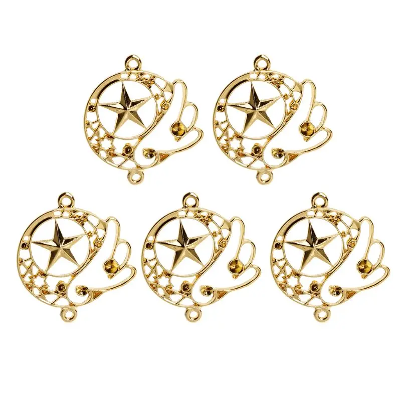 

5 шт., металлические оправы для браслета «сделай сам»