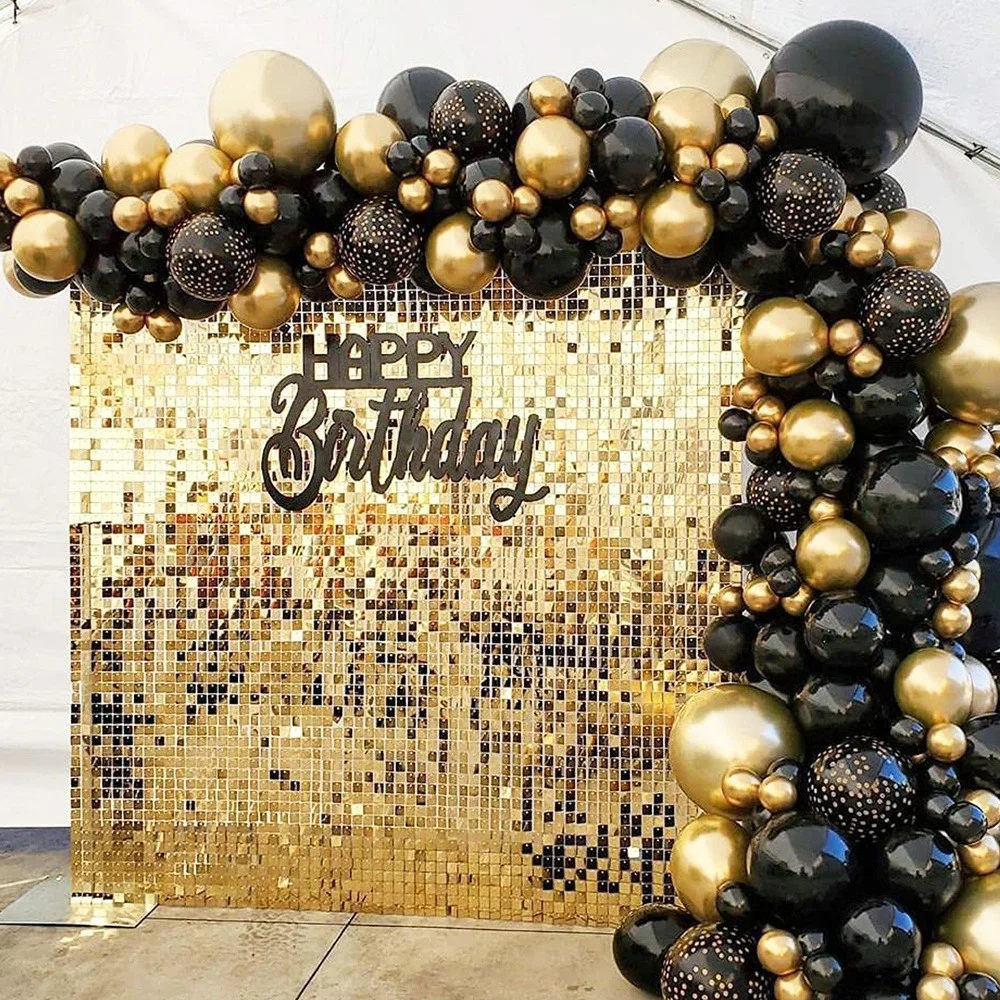 

1x Square Sequins Glitter Wind Panel Background Wall Large Event Wedding Birthday Party Home Decoration Background Curtain