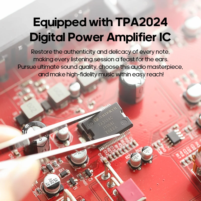 KINTER Bluetooth 5 0 аудиоусилитель 2-канальный цифровой усилитель регулировка высоких