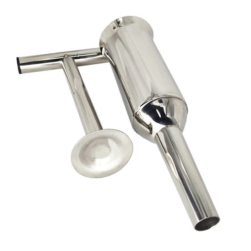 

Manual Sausage Machine Funnel Nozzle Homemade Sausage Stuffer Syringe Gadgets Meat Filler Injector Filling Sausage Tool