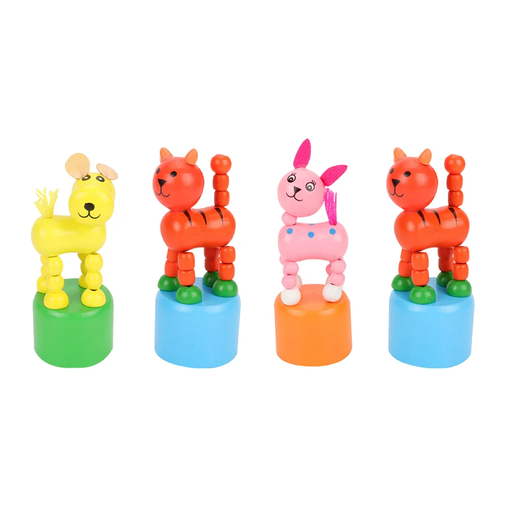 

4 шт., деревянные весенние игрушки для детей