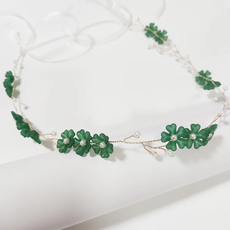 Венок с цветочной короной гирлянда для невесты лентой венок причастия повязка на