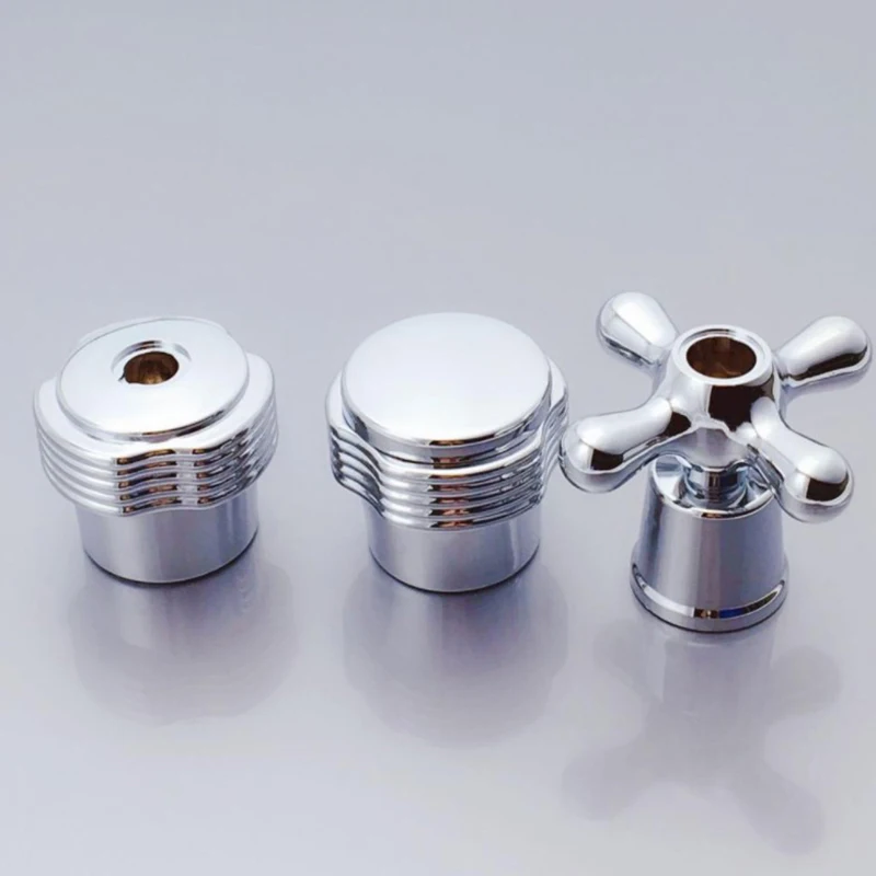 

Faucet Switch Handle Washbasin Handle Knob Cover Sink Tap Kitchen Bathroom Faucet Handwheel Accessories