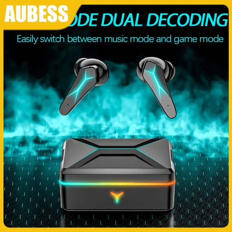 

Удобные наушники X7 Tws, игровые двухрежимные наушники с низкой задержкой, компактные наушники для спорта на открытом воздухе, стереонаушники