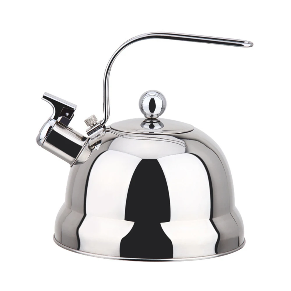

2.5L Kettle Stainless Steel Whistling Teapot Tea Kettle for Home Outdoor Camping Hiking Backpacking