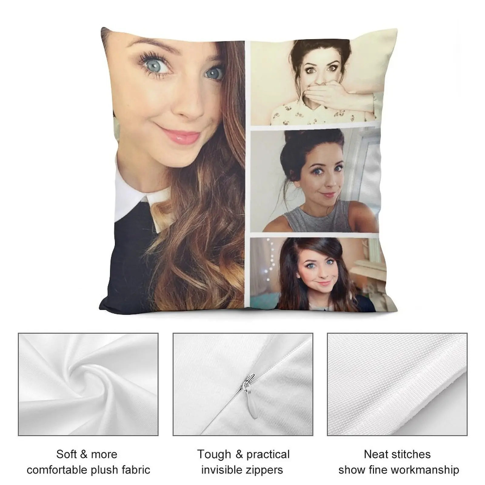 Zoella коллаж осенняя декоративная подушка для дивана