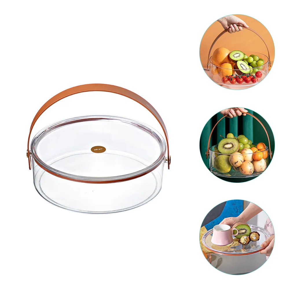 

Tray Fruit Serving Dish Plate Dessert Snack Platter Candy Box Appetizer Favor Party Cheese Nuts Round Basket Bread Cake Wedding