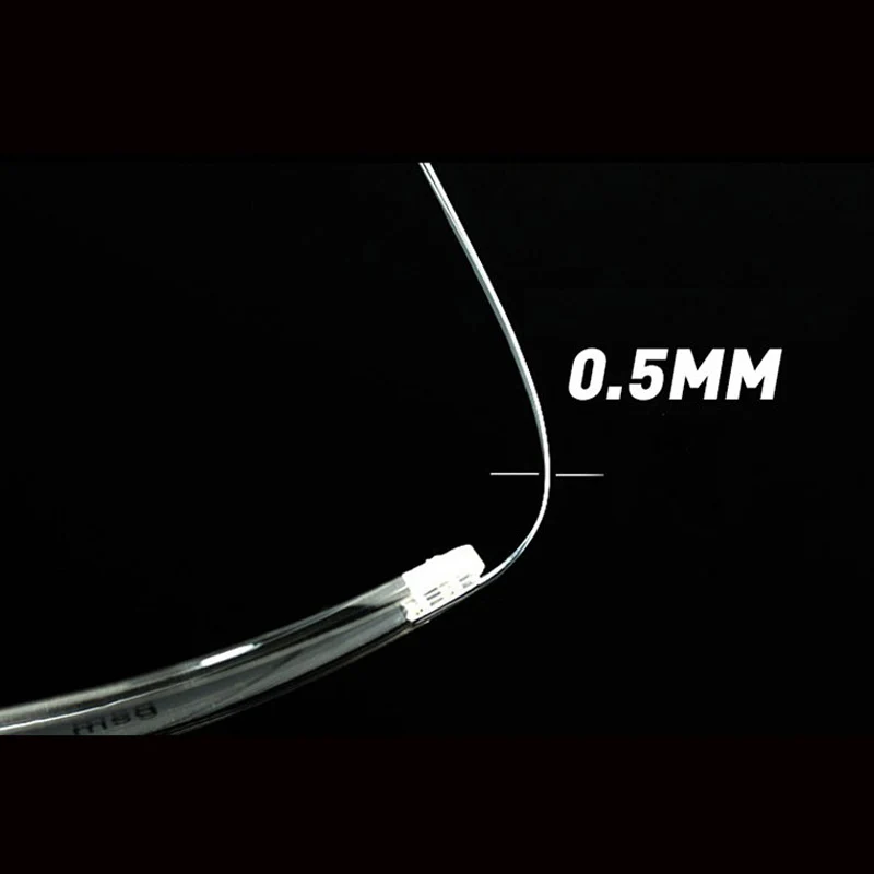 Meeshow очки для близорукости без оправы оправа очков с эффектом памяти сверхлегкая