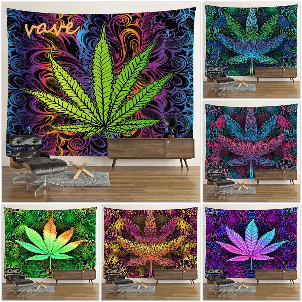 

Trippy Hippie Psychadelic Tapestry Wall Hanging Boho Mandala Large Fabric Interior Tapestry Blanket Cloth Room Decor Aesthetic