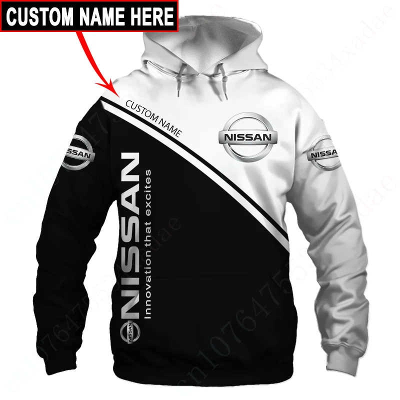 

Nissan Clothing Casual 3D Printing Sweatshirt Unisex Zip Hoodies Top Harajuku Hoodies For Men Women Anime Essentials Pullover