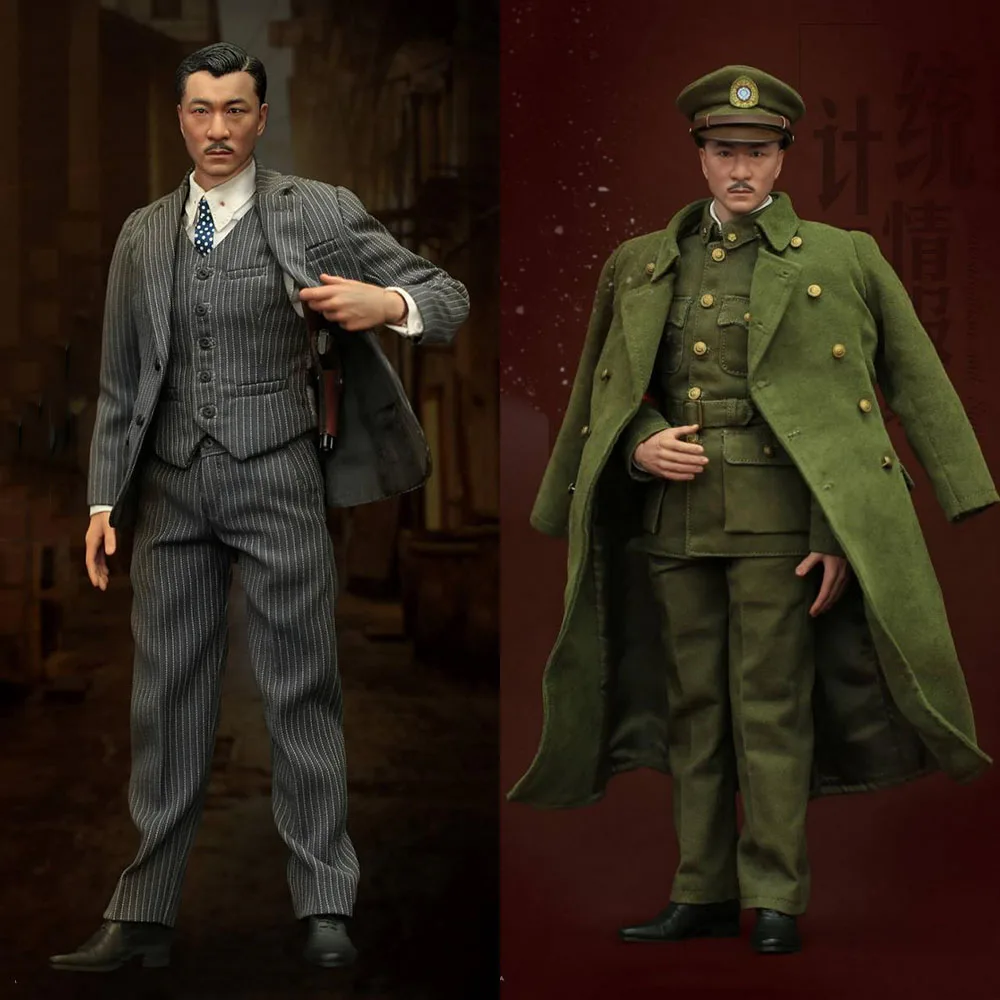 

SoldierStory SS113 1/6 Scale Asia Sun Honglei Undercover Agent Shanghai 1942 with Platform Full Set 12" Action Figure For Fans