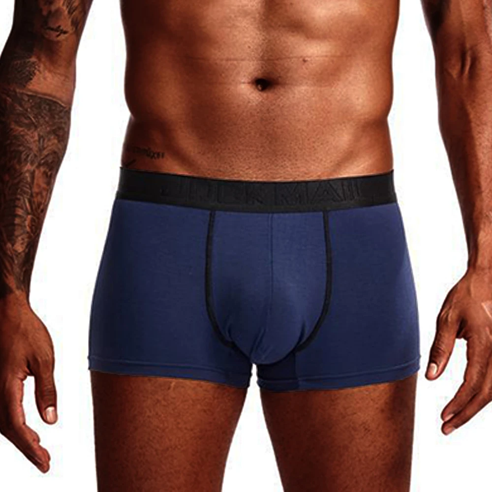 JOCKMAIL 8pcs/lot Sexy Men Boxers Underwear Boxershorts Homme Cuecas Male Mesh 3D U Convex Pouch Calzoncillos Slip Gay Underpant