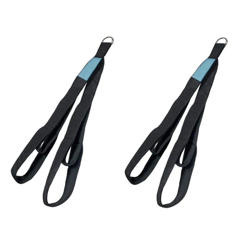 

2Pcs Tricep Rope Cable Attachment, 24 Inch & 17 Inch Two-Lengths Built In One Pull Down Rope, Triceps Extension Straps