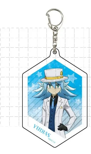 Акриловый брелок YuGiOh Oudou Yuuhi Yuamu Yudias Zuwijo MOLLYGAN