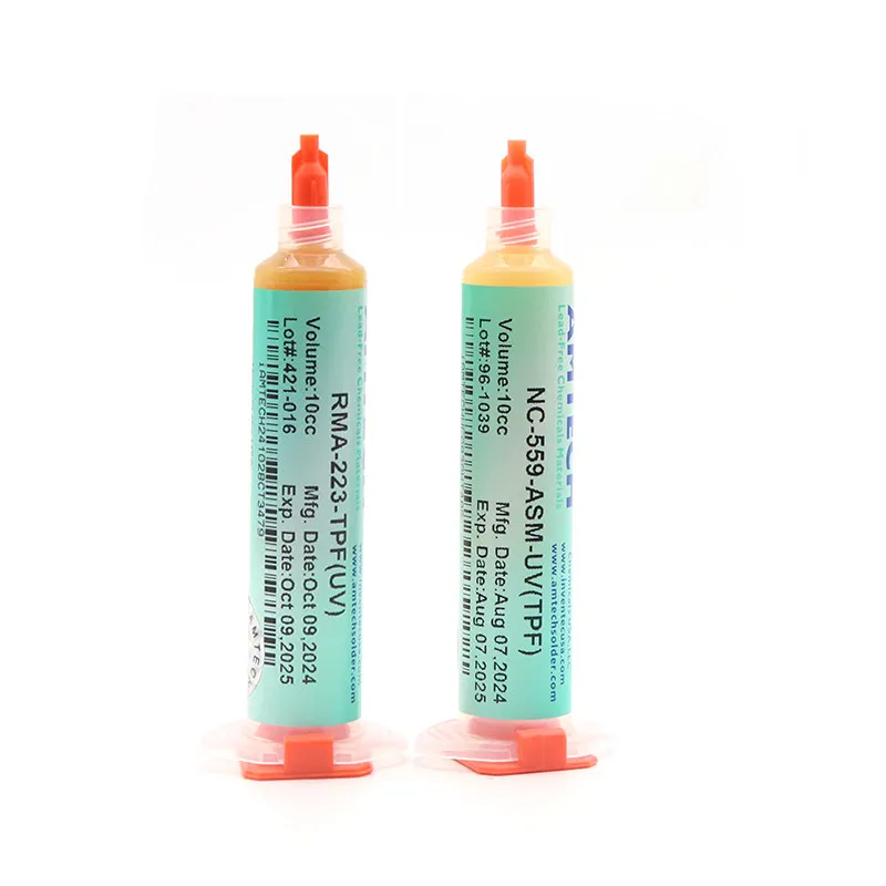 Фото Импортная паяльная паста BGA NC-559-AS-UV/RMA-223-UV, паяльное масло, флюс для пайки №2
