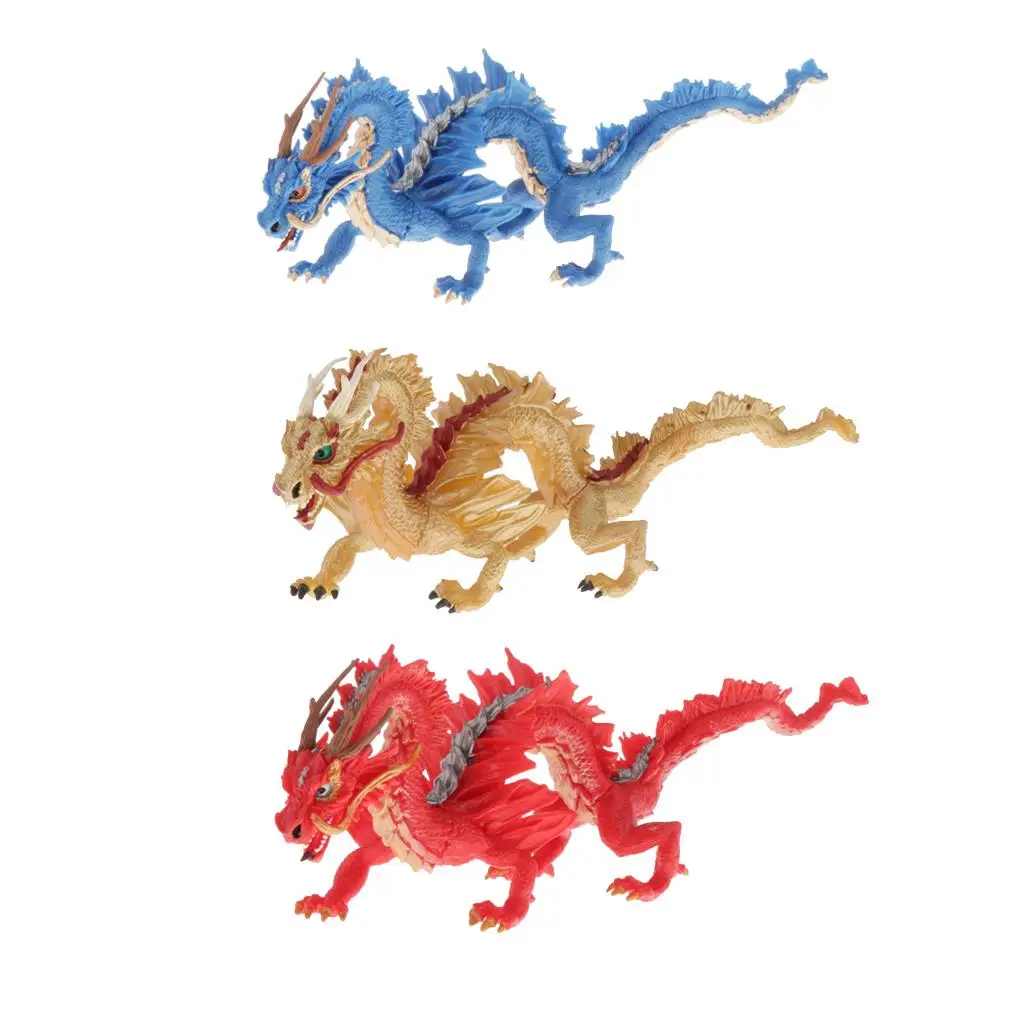 

animal Figure Dragon Sculpture Statue Table Decoration for And Shop