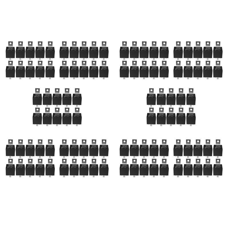 100 шт. 5-контактный релейный переключатель 12 В (SPDT) (30/40 А) автомобильное реле для
