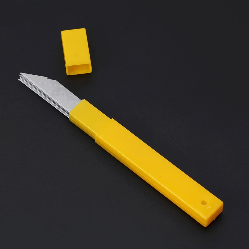 

10Pcs/Box 30 Degrees Blade Trimmer Sculpture Blade Utility Knife Stainless Steel