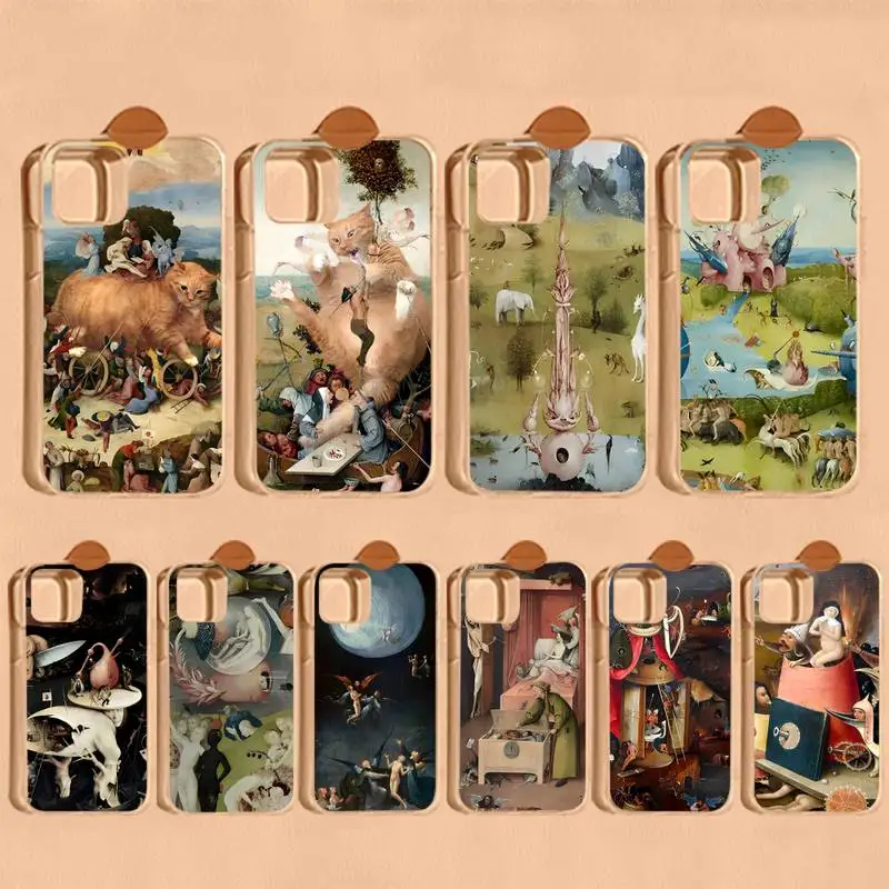 

Hieronymus Bosch Art Phone Case For iPhone 14 11 12 13 Mini Pro XS Max Cover 6 7 8 Plus X XR SE 2020 Funda Shell