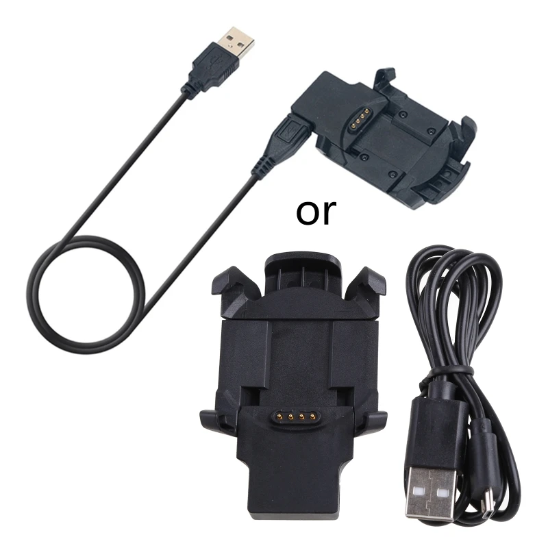 

Power Adapter for for Fenix 3/for HR Quatix 3 USB Charging Wire Dock Cable Bracket Stand Smartwatch Hold