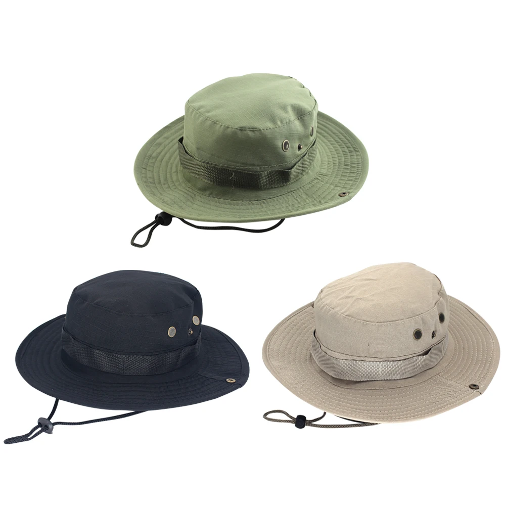 

Рыбацкая шляпа для отдыха, кепка для путешествий на открытом воздухе, мужская пляжная рыболовная модель, дышащая спортивная одежда с кругло...